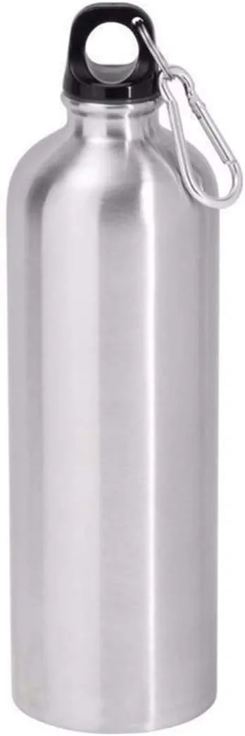 Bottle with Screw Lid Looped, Vacuum Insulated & BPA Free, Portable Outdoor Water Bottle prosaic wander Aluminum Water Bottle - Narrow Mouth Sport Water 