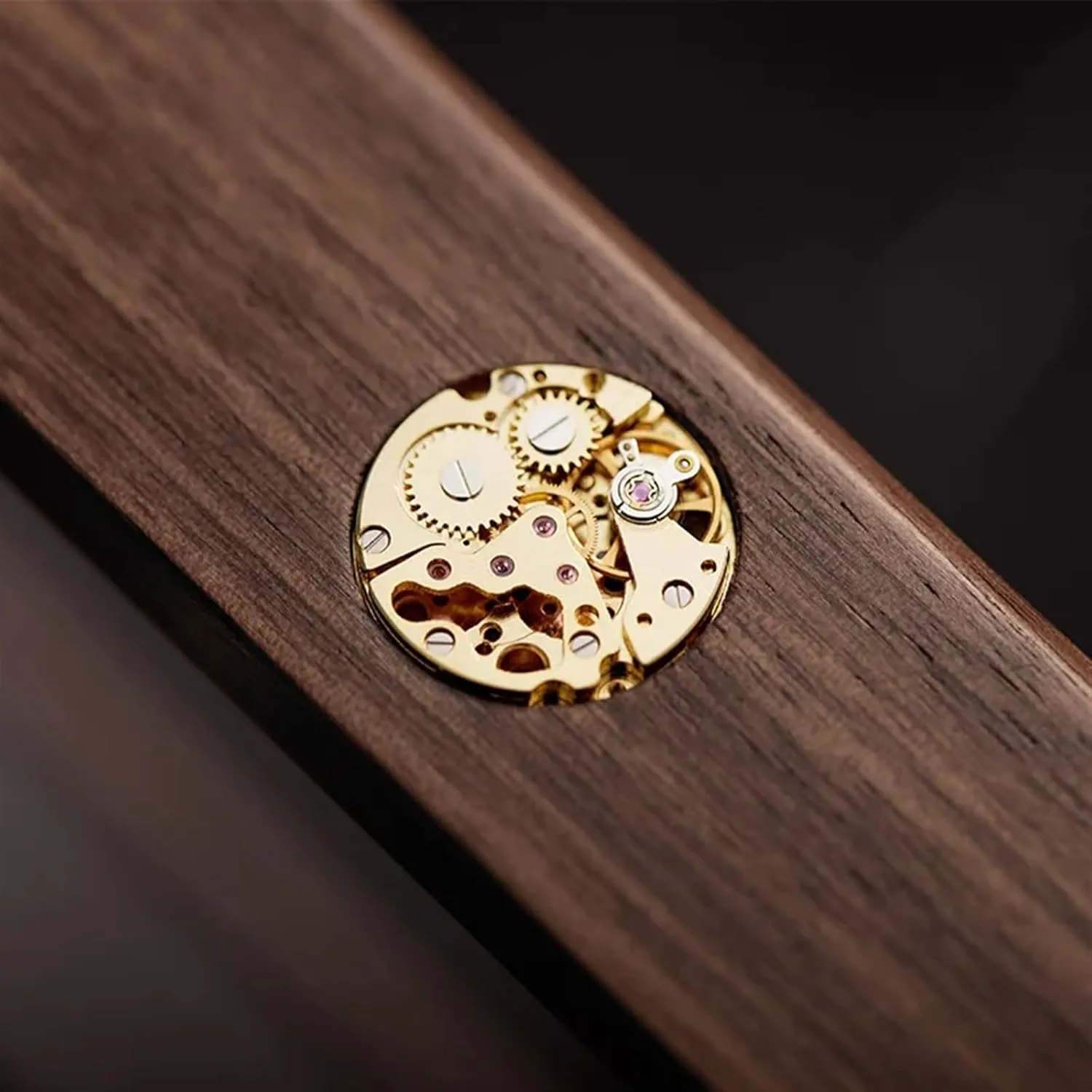 Box idiom maneuver strength Organizer for Men Mechanical Wrist Watches Display Collection (Color : Large watch pillow) PUCHEN watch box Solid Wood Watch Box Storage Case Transparent Skylight Watch 