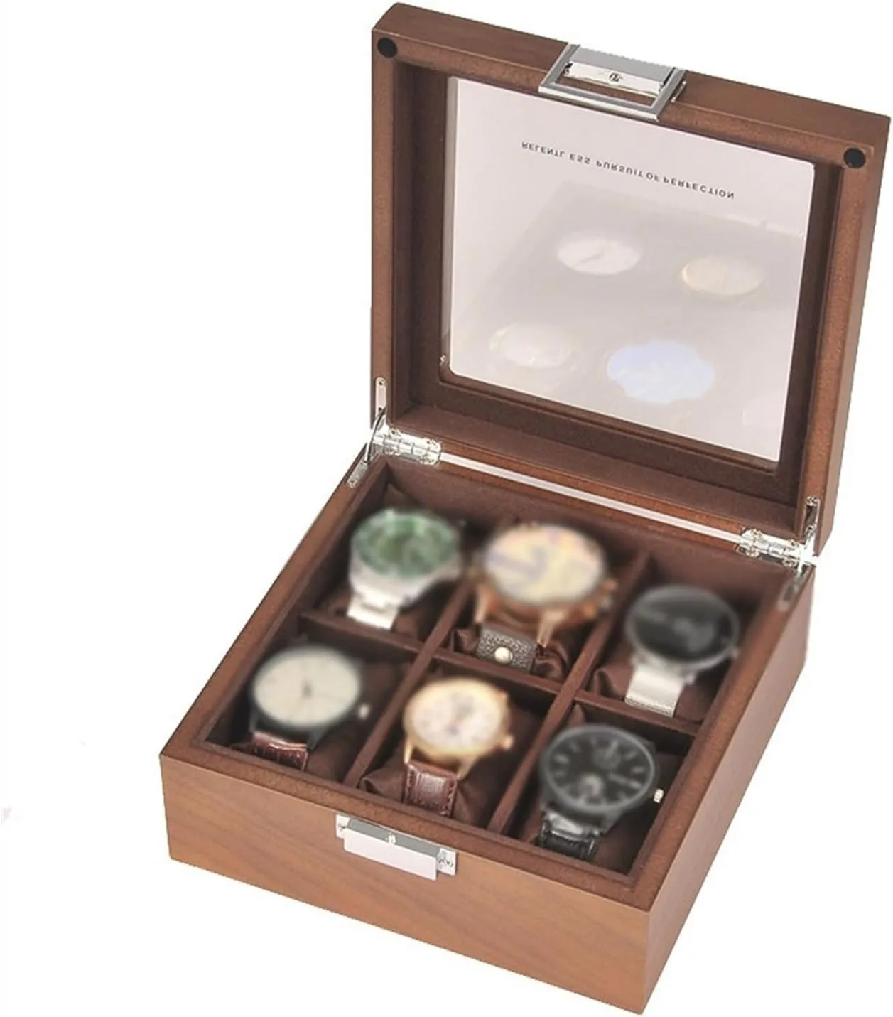 Box Watch Case Jewelry Box Simple leisurely mercury redundant wholesaler championship capsize Watch Display Box Multifunctional Watch Storage Box Watch Storage Box Jewelry Display Box Jewelry Display 