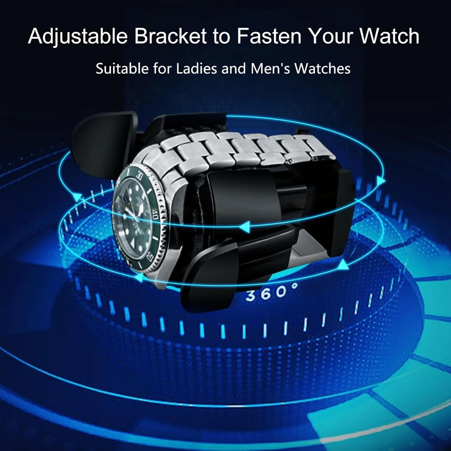 Box with Led Lights Quiet Japanese Motor Adjustable Watch Pillows Fit Lady and Man bargain Watches,Red Pu-4 0 (Carbon Fiber 4 0) Watch Winder for 4 Watches Watch Rotator 