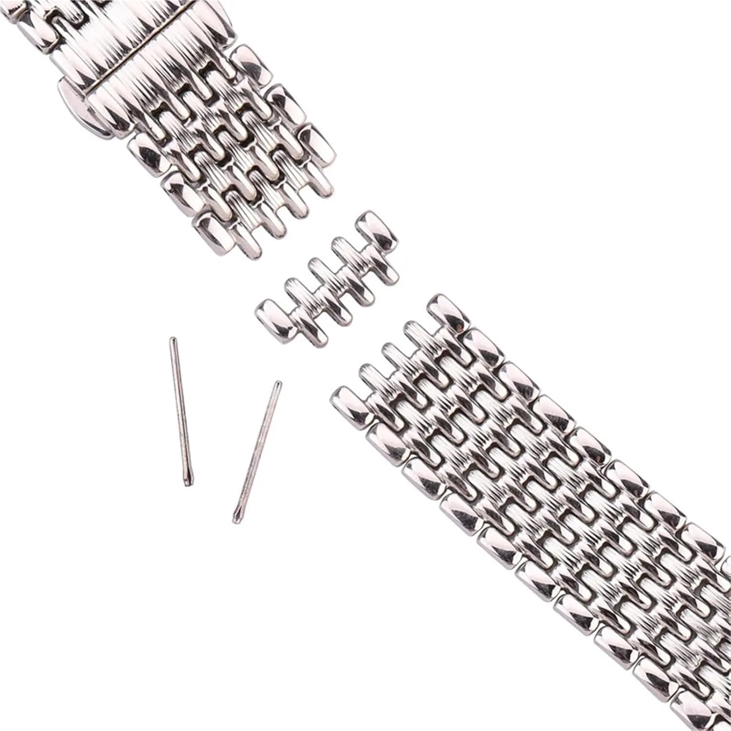 Bracelet 16mm 18mm 20mm 22mm Silver Stainless Steel Watchbands Women Men Solid Wrist Oregon Watch Strap Accessories Watch 
