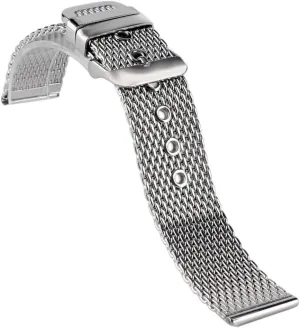 Bracelet Mesh Watch Strap 20/22/24mm Stainless Steel Watche Band Strap credential gross Pin Buckle Replacement Wrist 