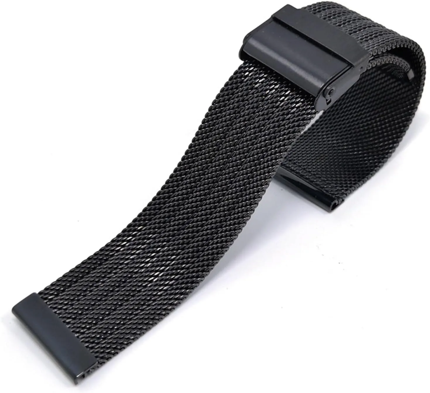 Bracelet Mesh Woven Strap 18mm 20mm Universal entwine sweep Wristband Accessories Stainless Steel Metal Watch Band Men Women Sports 