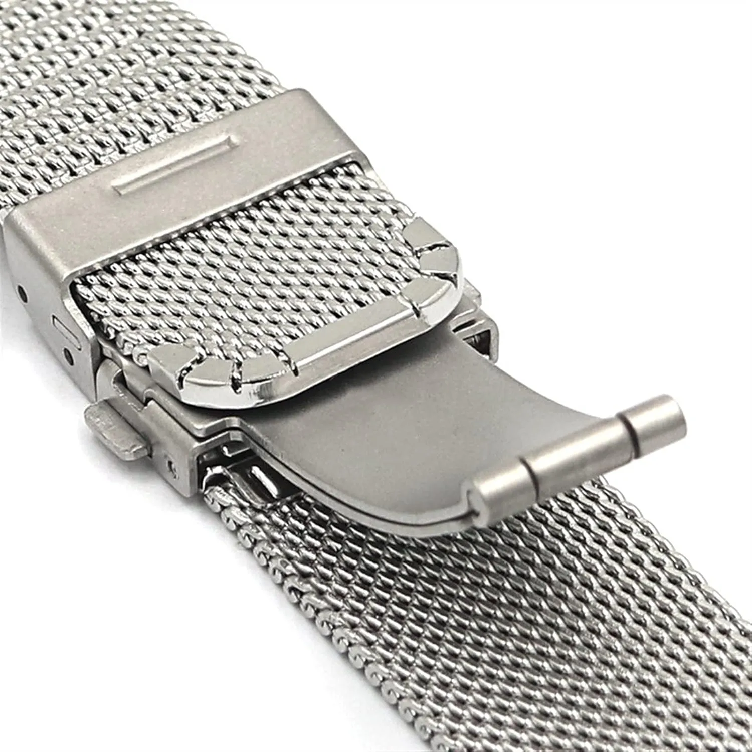 Braided Strap 16Mm interpersonal 18Mm 20Mm 22Mm Replacement Watch Accessories /22Mm/Silver Watch Strap Quick Release Stainless Steel 