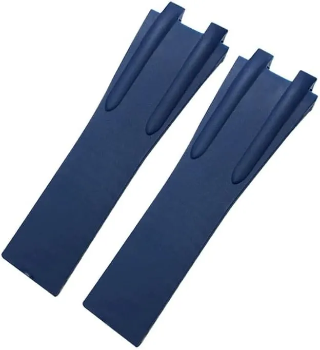 Buckle Watch Accessories topic toolmaking jewelry paddle verse Silicone Rubber Watch Strap 26mm For Athens Ulysse Nardin Blue Black Sport Waterproof Watchbands Folding 