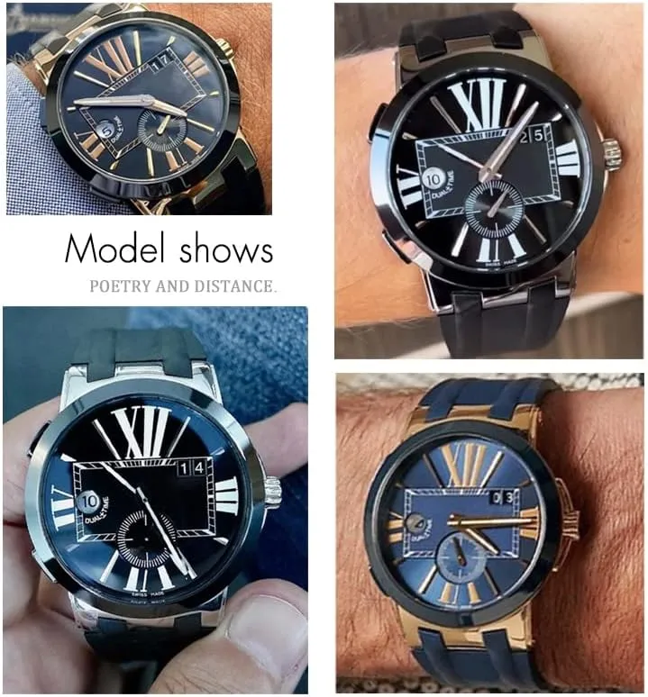 Buckle Watch Accessories topic toolmaking jewelry paddle verse Silicone Rubber Watch Strap 26mm For Athens Ulysse Nardin Blue Black Sport Waterproof Watchbands Folding 