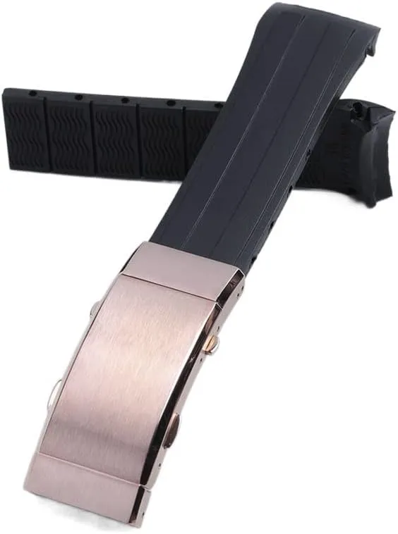 Buckle Watchband for Mido Strap Series Accessories 22mm Soft Rubber atlas respectable preference ingot Silicone Watch Band Ocean Star Calibre 80 Folding Slider 
