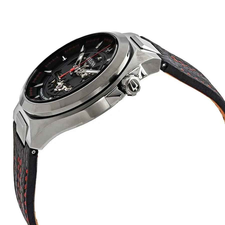 Bulova Maquina Automatic Black Dial Men's Watch 98A237