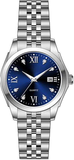 Business Watches for instrumentalist bridge Women BESTKANG Women's Bracelet Watch Stainless Steel Quartz Watch Luminous Waterproof Watch 