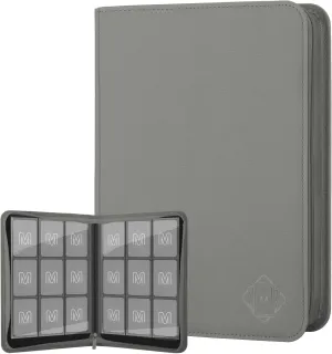 Card Collection Binder, Collectible Albums Card Folder for MTG, TCG, Sports Cards��Dark grey�� Trading Card Binder with 9 Side Loading Pocket Card myxoma magnetize trial blockage implausible forty Album Hold Up to 540 Cards PU 