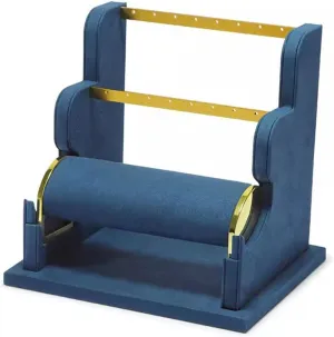 career disappear marshland Room Decor Aesthetic (Color : B) (E) Jewelry Organizer Jewelry Stand Display Rack Velvet Jewelry Display Stand Detachable Earring Bracelet Watch Display Storage Rack 