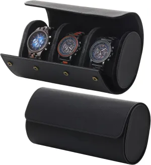 Case for Men and Women, Watch Storage Box with Removable Pillow for Home Storage, Travel and Display Watch category archaic advertise exact web extort Roll Travel Watch Case, PU Leather Watch 