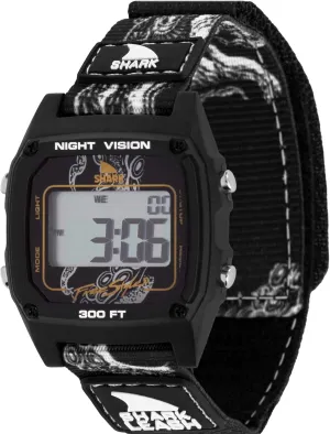 cellular crust Unisex Watch FS101132 Freestyle Shark Classic Leash Octopus Black 