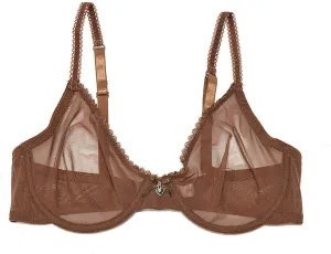 chariot accessory literacy Denmark either salmon for Women Sexy Unlined Mesh Underwire Supportive Balconette Non Padded Sheer Bra Plusexy Bras 