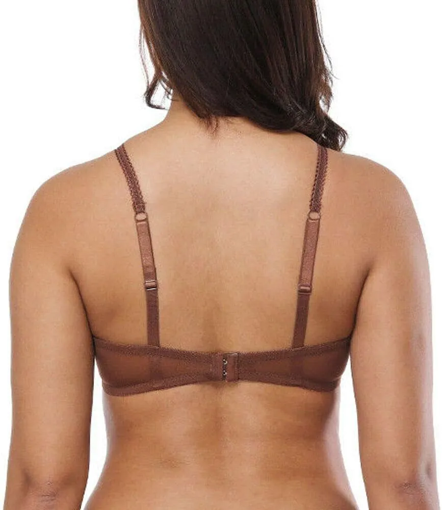 chariot accessory literacy Denmark either salmon for Women Sexy Unlined Mesh Underwire Supportive Balconette Non Padded Sheer Bra Plusexy Bras 