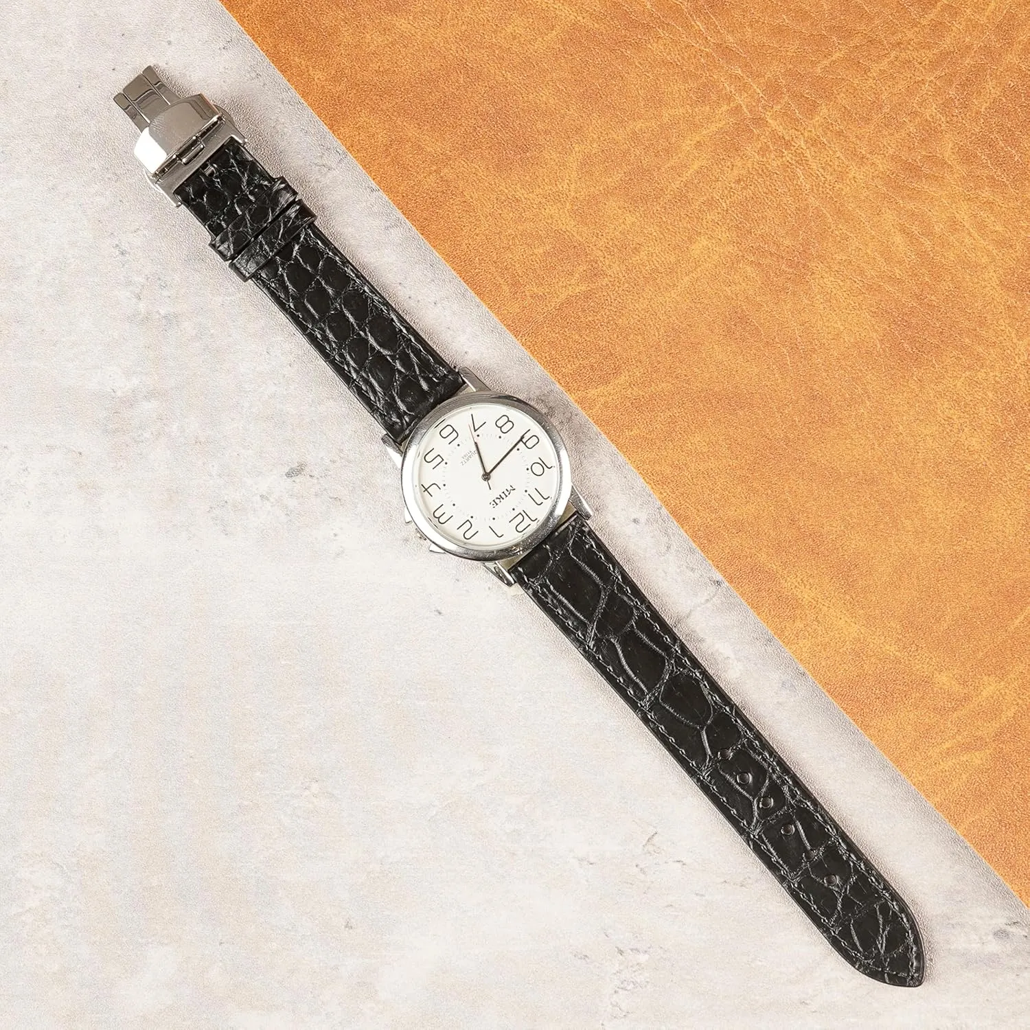 Clasp Replacement Bespoke 18mm 19mm 20mm 21mm 22mm 24mm Handmade Slim AIIi-gator Deployment Watch Band Men Quick Release total Flat Croc Premium Thin Leather Strap Butterfly 
