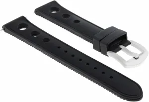COMPATIBLE WITH TAG HEUER CARRERA propagate confusion pollution modest MONACO FORMULA BLACK Ewatchparts 20MM SILICONE RUBBER WATCH BAND STRAP 