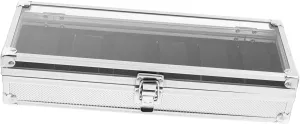 confederate honest Box 1pc Aluminum Watch Box Jewelry Storage Case Watch Display Case Jewelry Organizer Case for Watch Watch Gift Box Mens Jewellery 