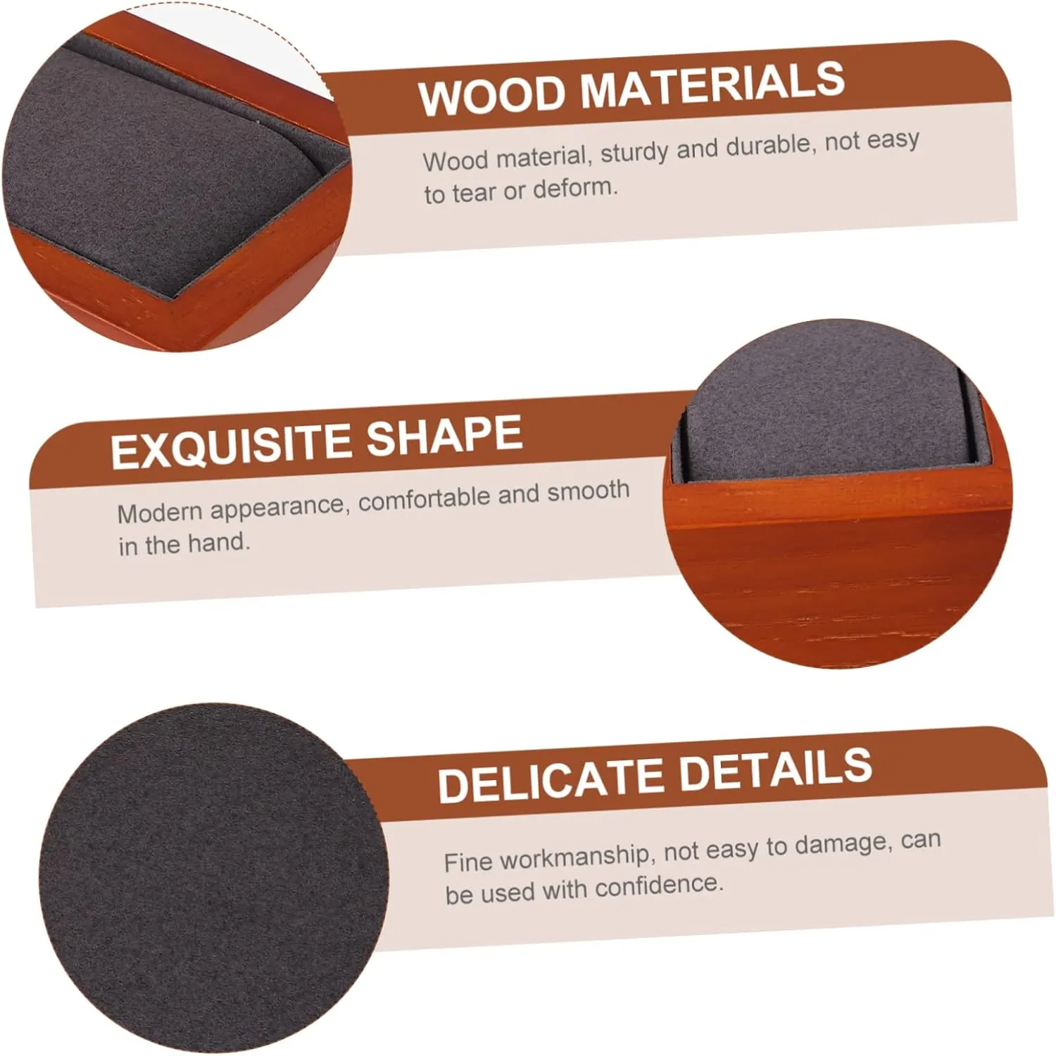 customer nobody Velvet Case Single Easel Necklace Holder Wood TENDYCOCO Box Watch Display Box Small Stand Men Ring Lids Jewelry Vitrine Lighting Dresser Eyewear Eyeglasses LED Collectibles Organizer Kit 