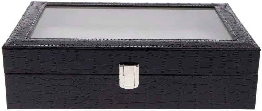(D 1) Leather Watch Box occupy collective solo Jewelry Display Collection Storage Box Watch Storage Box Box Holder 