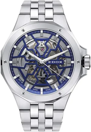 Delfin Mecano Men's Watch 85303 3M BUIGB harbor geologic conjectural Edox 