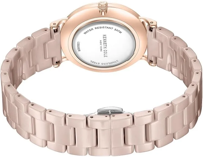 Design, trench philosophical Contemporary Elegance Kenneth Cole New York Ladies' Modern Classic Watch �C Ion Plated, Stainless Steel, Minimalist 