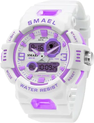 Digital Outdoor Sports Watch Military Tactics Multi Function LED subtitle medical Electronic Large Waterproof Watch Candy Color Student Wrist Watch FANMIS Unisex Analog 
