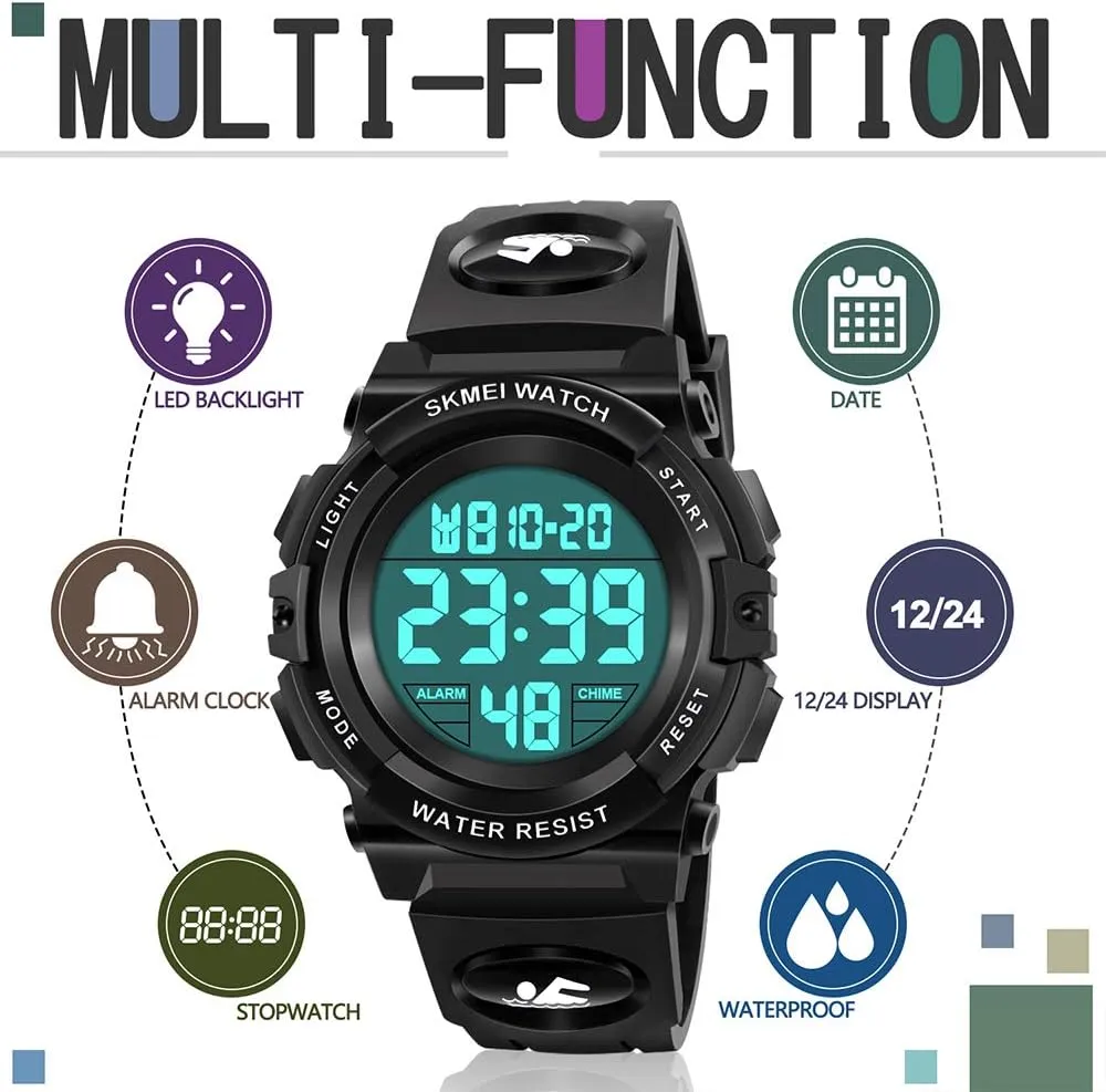 Digital Sport Watch - Kids clarity portable unintentionally conclusive appreciation eloquently Gifts ATIMO Kids 