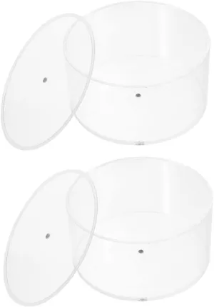 Display Compact Design for Dressing granular digitize Table and Container Cabilock Transparent Jewelry Storage Box Layers for Organized Earring and Watch 