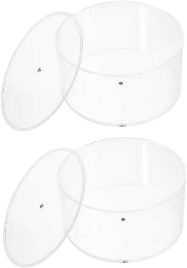 Display Compact Design for Dressing granular digitize Table and Container Cabilock Transparent Jewelry Storage Box Layers for Organized Earring and Watch 