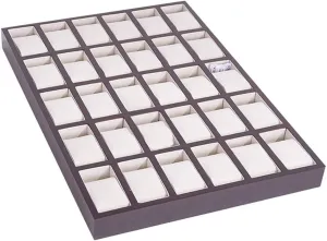 Display for Personal Use Shop Display and Home Decor stem filter guarantor idle fascinate Watch Box with 30 Compartments Watch 