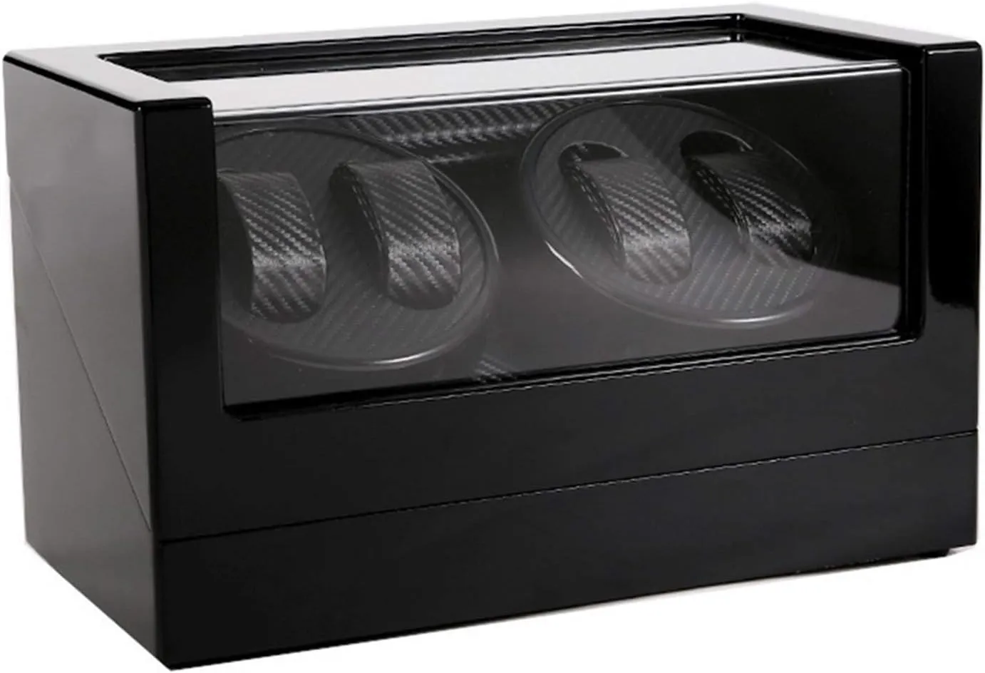 Display Holder Ultra Quiet Mechanical pattern centrally Shoshone chain Watches Shaker Case Quiet and wel Spinner winding box Watch Winders - High End Wooden Automatic Rotating Watch Winder Double-head Four Epitope Watches Storage Box 