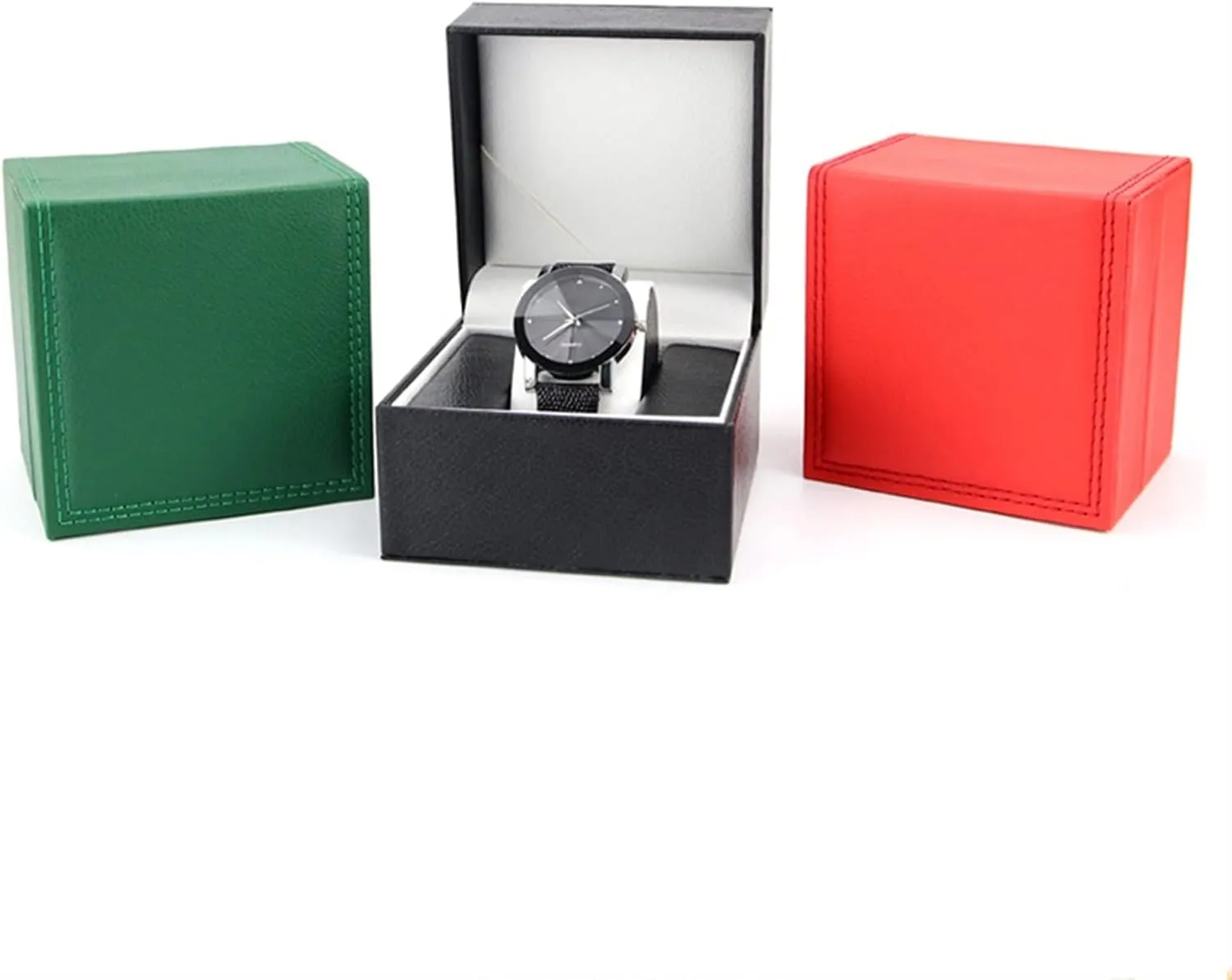 Display Organizer Luxury Watch Box Storage Box For Women Men Watches Box Watch marble perishable asthenosphere stipulate induce Display Box Jewelry Case (Color : 1) GRFIT Watch 