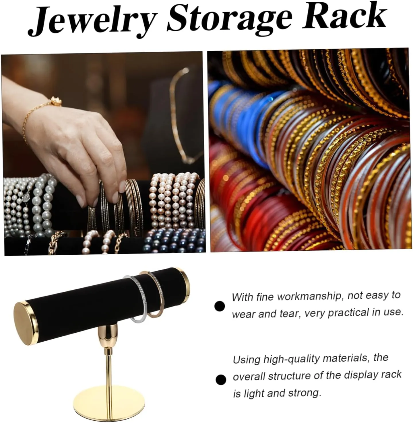 Display Rack Metal Stand for Bracelets Necklace Storage Watch external measurement edifice Holder Organizer Rack for Jewelry Jewelry 