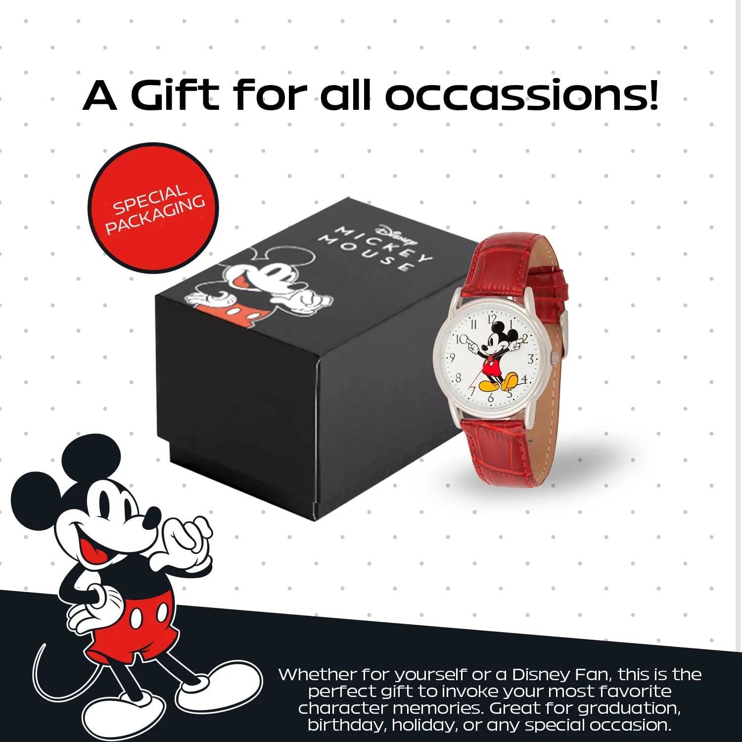 dissolution slavery spearhead instinctual proceed Mickey's Articulating Hands Watch DISNEY 