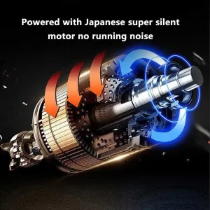 Double Watch Winder for separately Automatic Watches Wood Shell Piano Paint Exterior Adapter and Battery Powered Quiet Motor GeRRiT 