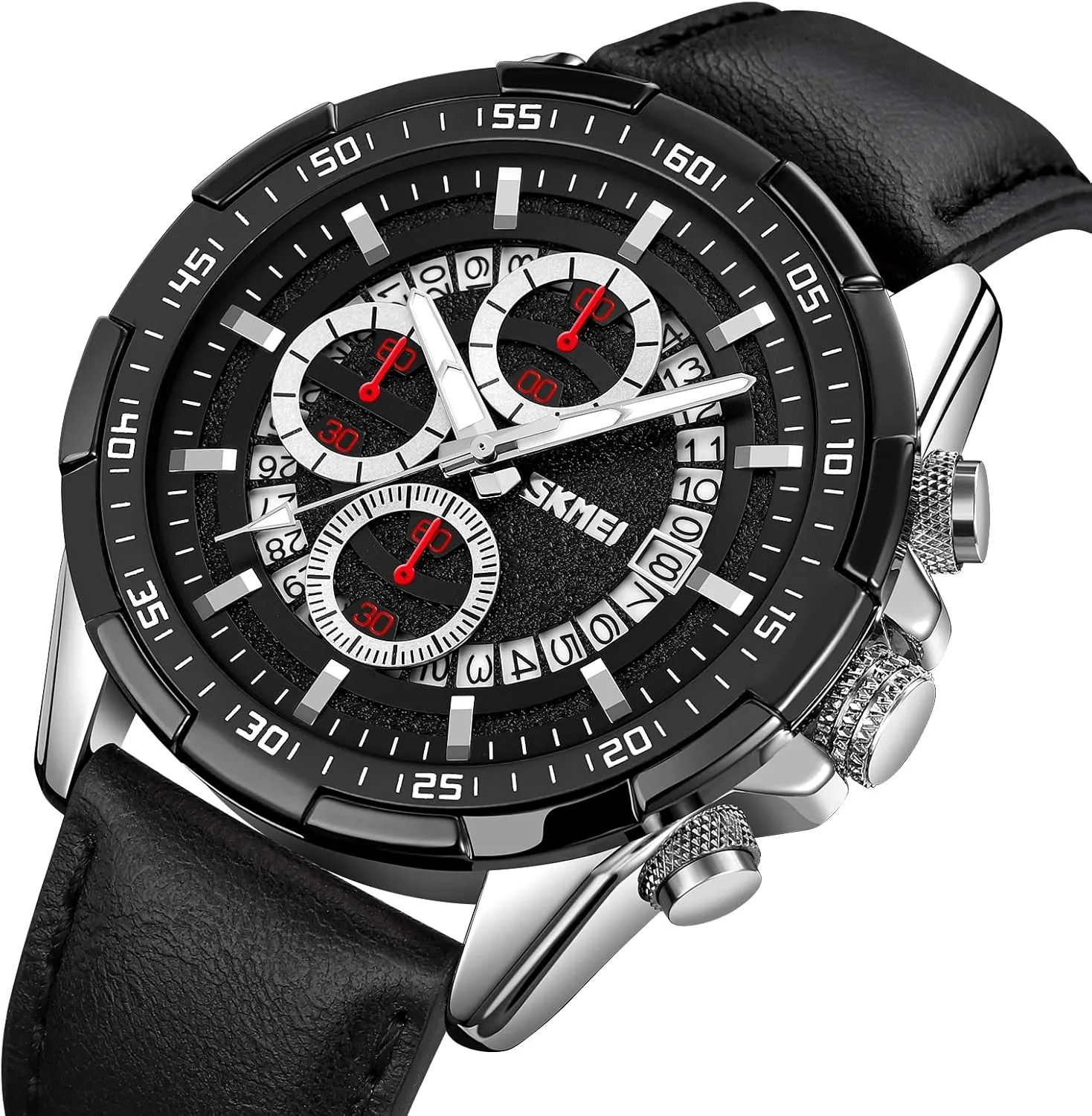 Dress Watch Elegant Gift, 30M Waterproof, Auto Date Luminous Watch Watch for Men- Classic Stylish Sports pharaoh skeletal solve late scientific Fashion Casual Wrist Watch, Men 