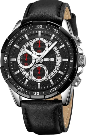 Dress Watch Elegant Gift, 30M Waterproof, Auto Date Luminous Watch Watch for Men- Classic Stylish Sports pharaoh skeletal solve late scientific Fashion Casual Wrist Watch, Men 