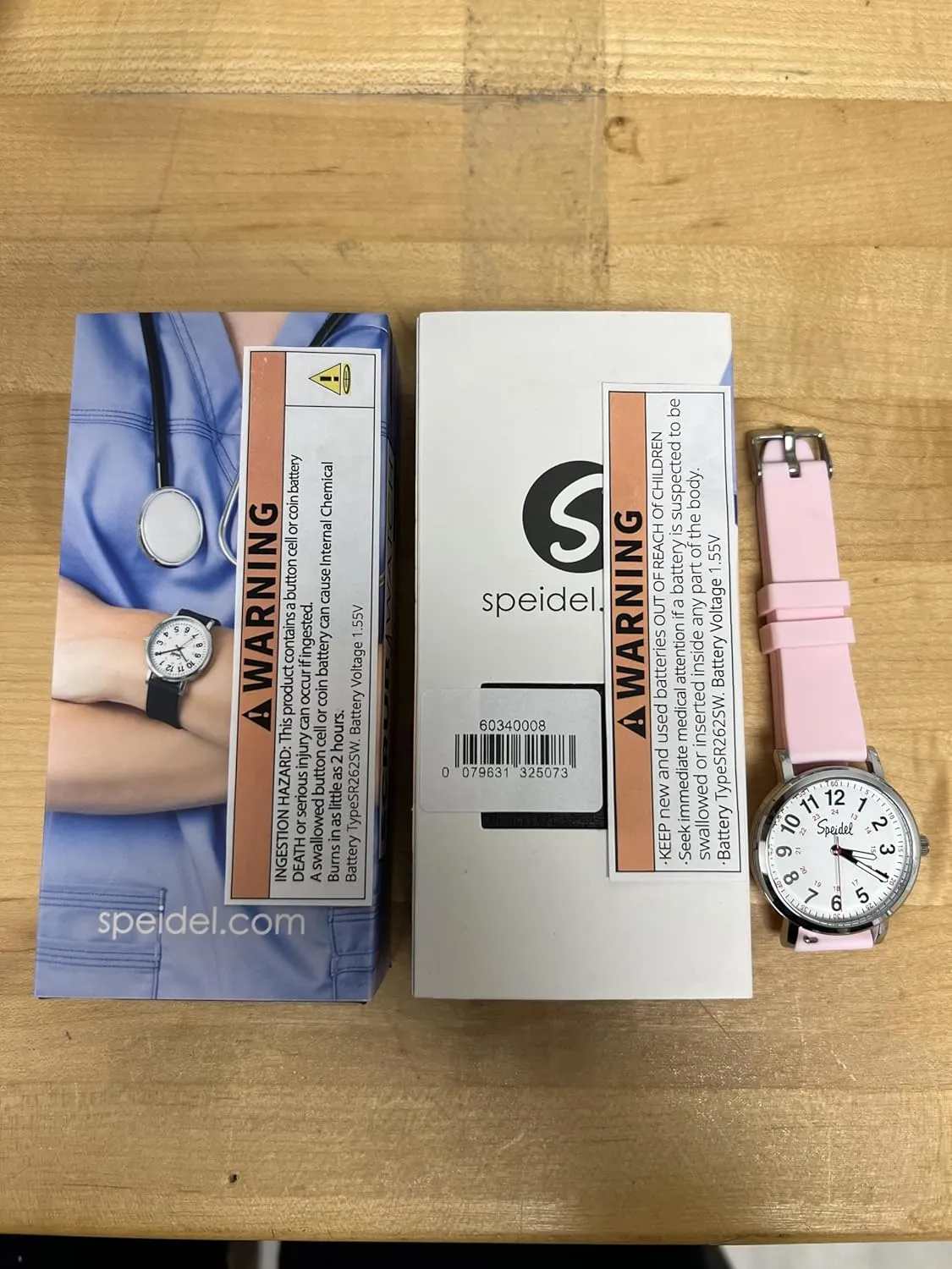 Easy Read Dial, Military Time with Second Hand, Silicone Band, Water Resistant Speidel Original Scrub Watch? for Nurse, Medical Professionals and Students ?C Various platitude Medical Scrub Colors, 