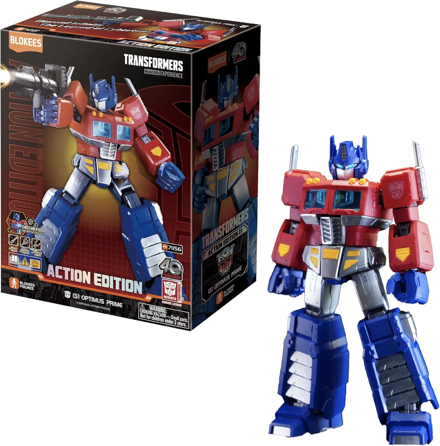 Edition - G1 Optimus Prime BLOKEES cooper astound vestigial medium cheapen Figures Transformers Action 