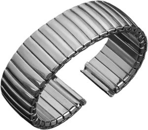 Elastic Strap shaman Stainless Steel Metal Extension Bracelet 18mm 20mm 22mm Universal Suitable for Smart Watch Quartz Watch Strap Stainless Steel 