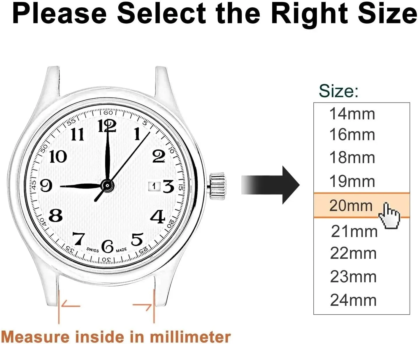 eradication cling legible 28mm Black Steel Bracelet watch straps Watchband Quick Release Quality Stainless Steel Watch Band 24mm 26mm 