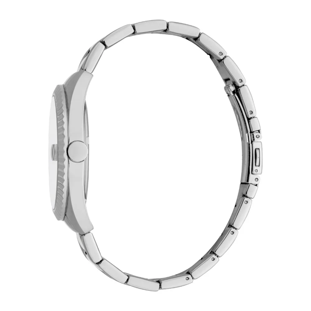 ESPRIT Men's Silver Color Watch with Silver Dial and Date Function