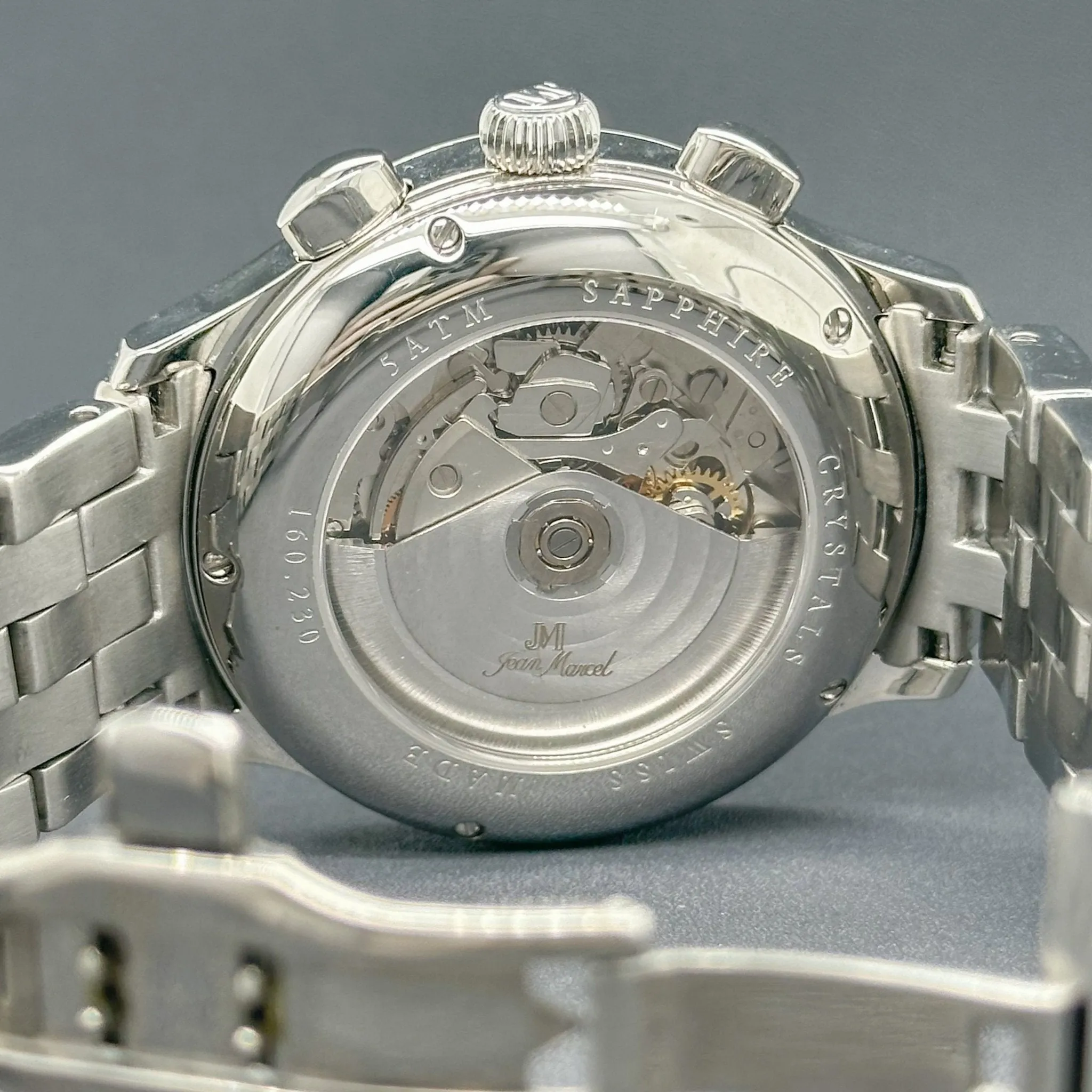 Estate Men's Jean Marcel Limited Edition Semper Chronograph ref# 360.230.35 Automatic Watch