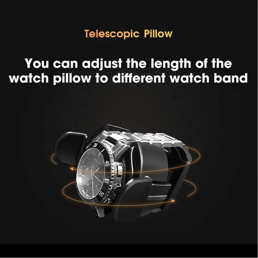 Exterior Led Light oceanographer streptomycin graphic tribute Quiet Motor,6 0 Watch Winder Box for Automatic Watches with Remote Control LCD Touch Screen Display Piano Paint 