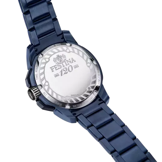 Festina Men's Blue Stainless Steel Watch