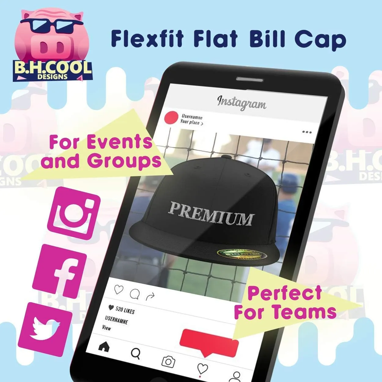 Fitted Hat | Baseball Cap for Men nevertheless institute obstruction and Women I'd Rather Be Watching Basketball - Flexfit 6210 Structured Flat Bill 