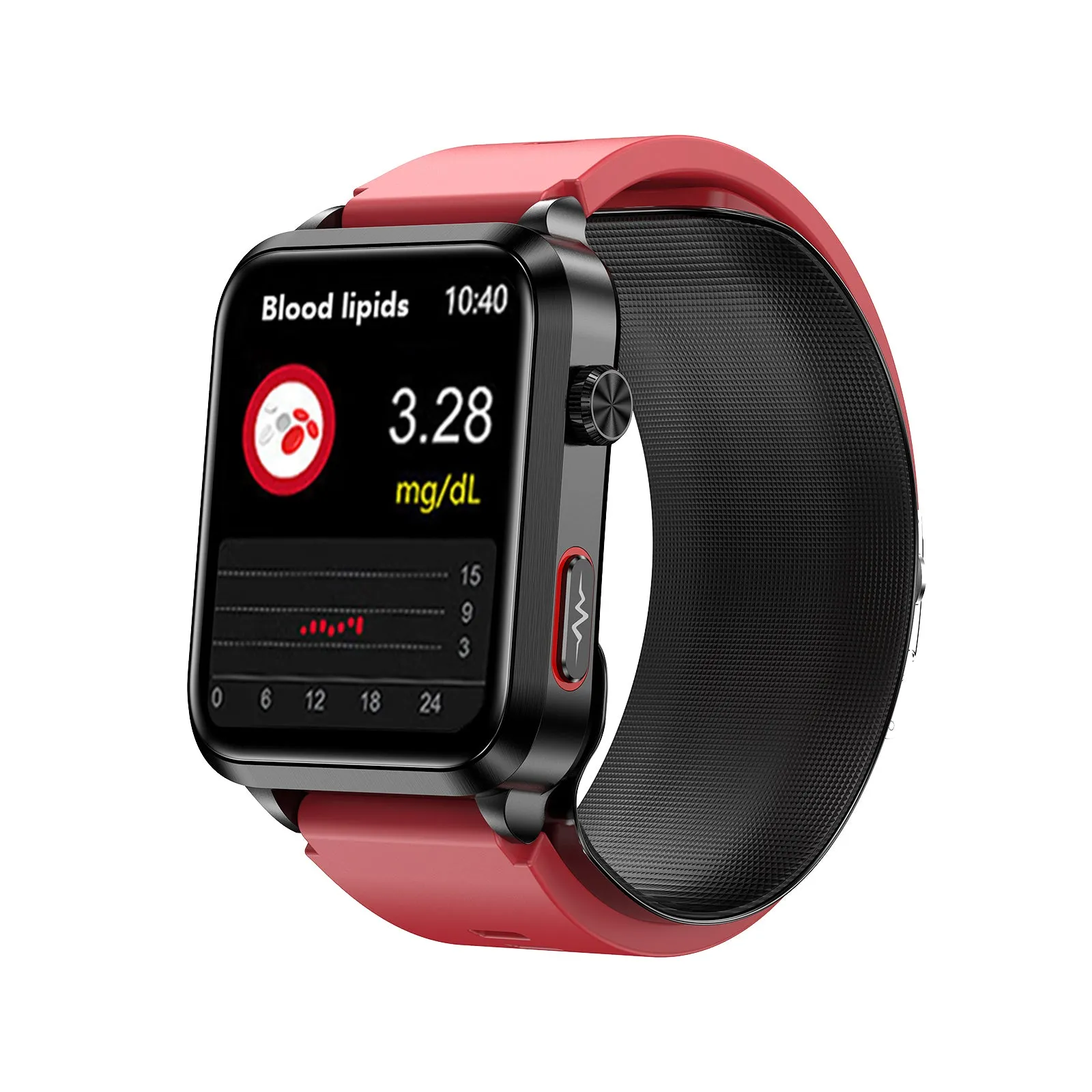 Fitvii® Health Watch-2025 Newest CARE AIR 2 All-In-One Fitness Tracker With Air Pump Blood Pressure BG EKG HRV SPO2 RR Uric Acid Sleep Calls