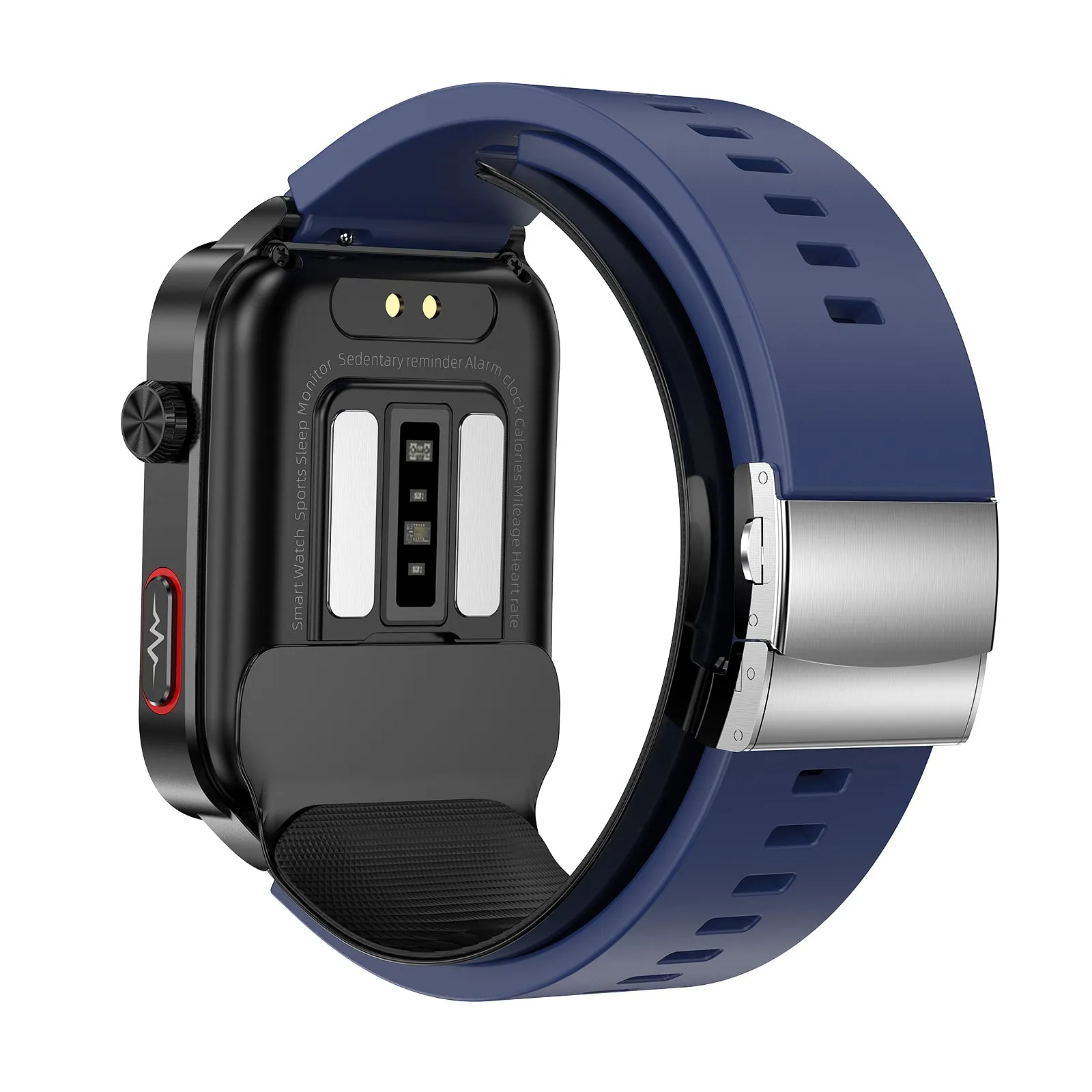 Fitvii® Health Watch-2025 Newest CARE AIR 2 All-In-One Fitness Tracker With Air Pump Blood Pressure BG EKG HRV SPO2 RR Uric Acid Sleep Calls