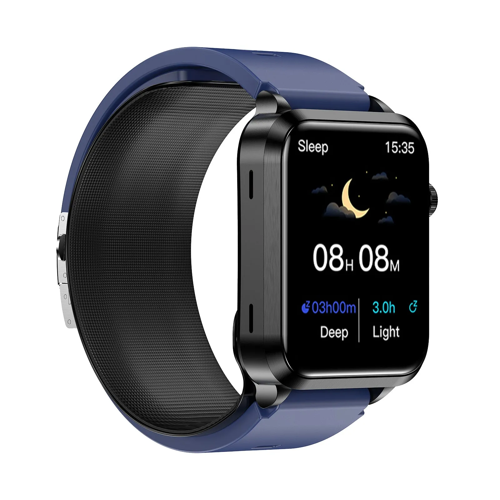 Fitvii® Health Watch-2025 Newest CARE AIR 2 All-In-One Fitness Tracker With Air Pump Blood Pressure BG EKG HRV SPO2 RR Uric Acid Sleep Calls